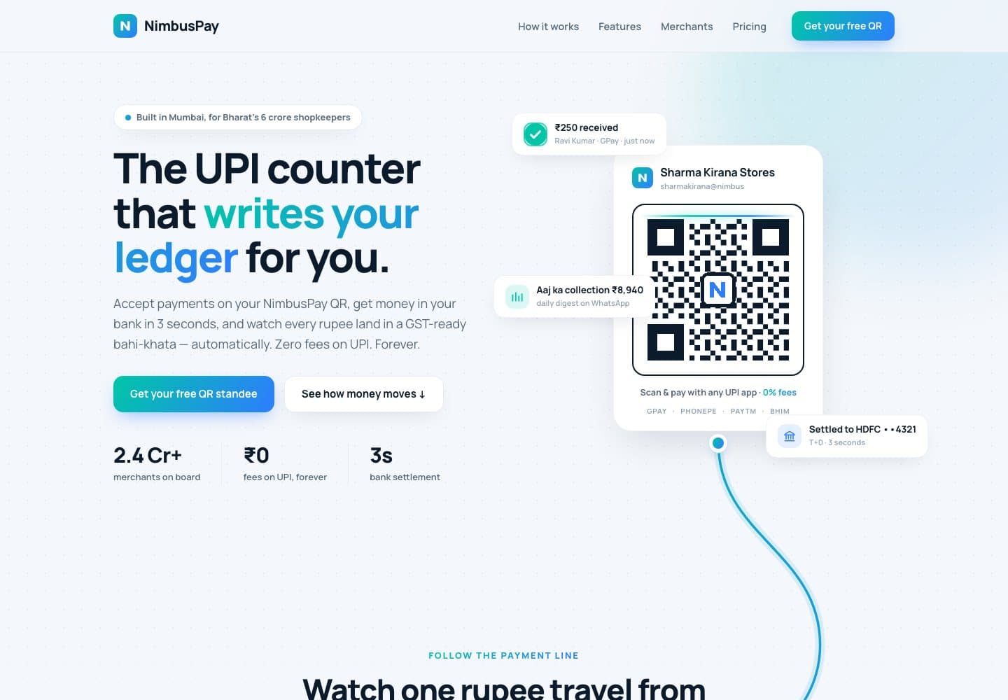 NimbusPay — live website
